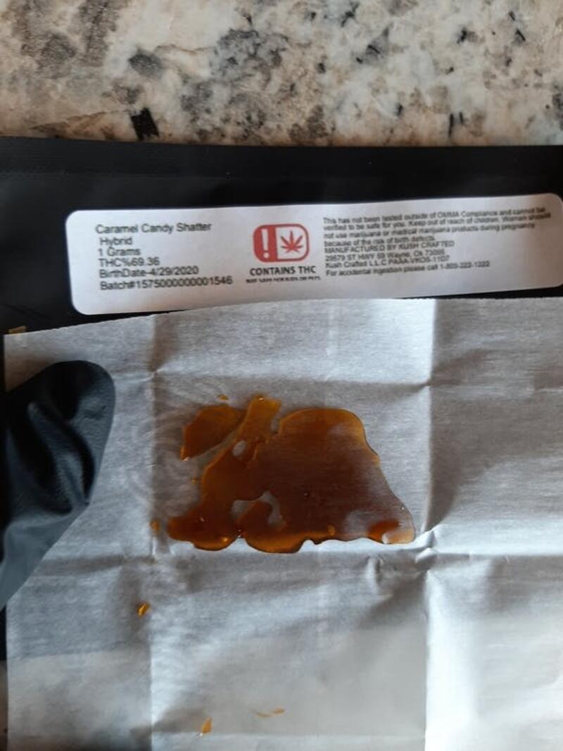 House Caramel Candy Shatter