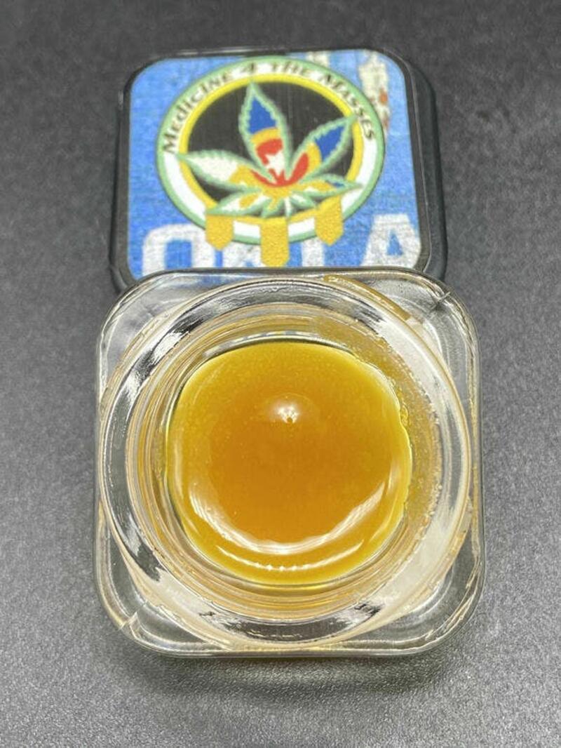 Medicine 4 The Masses - CaLio Live Resin 1g (OTD - TAX INCLUDED)