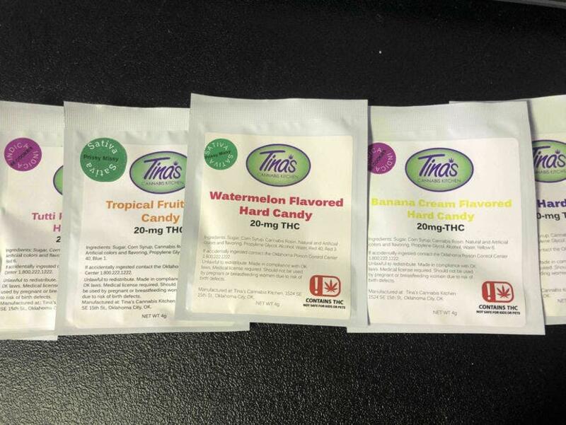 20MG Hard Candy (Assorted Flavors)