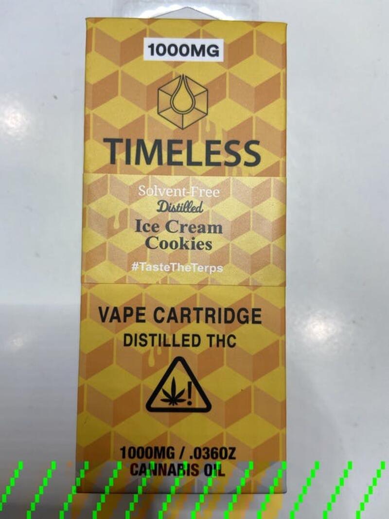 Timeless 1G Cartridge - Ice Cream Cookies