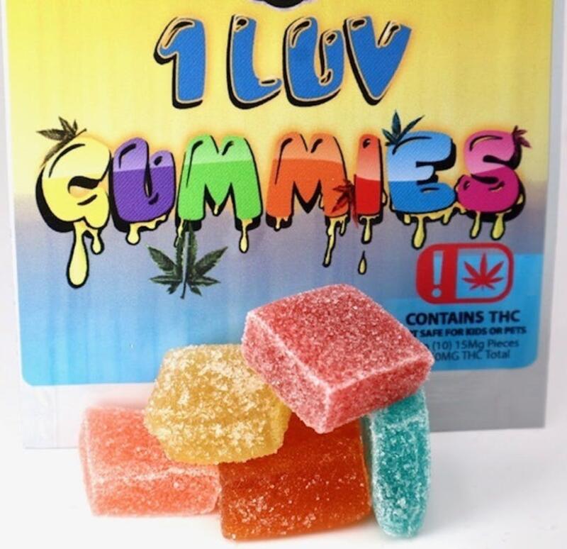 1 Luv Gummies 150mg (Sweet/Sour)