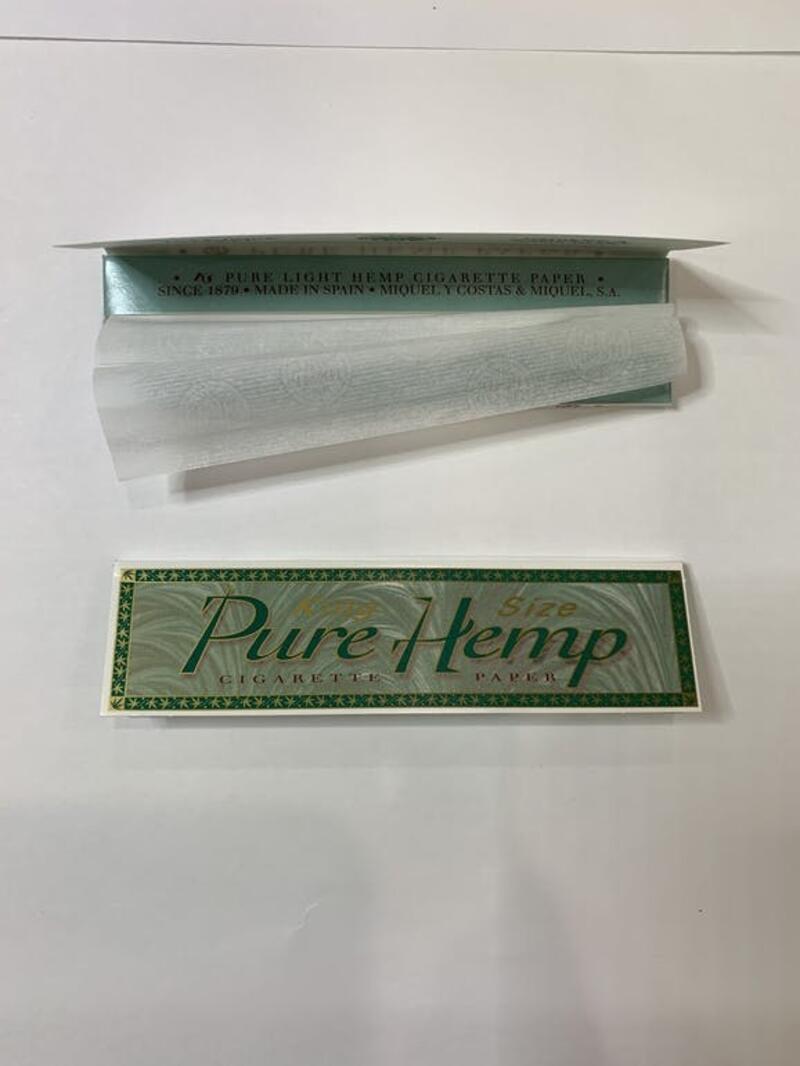 Pure Hemp 33PC Rolling Papers