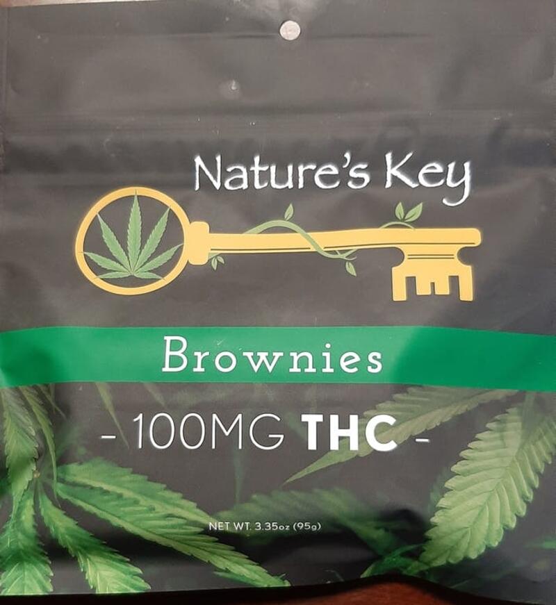 Natures Key 100mg brownie