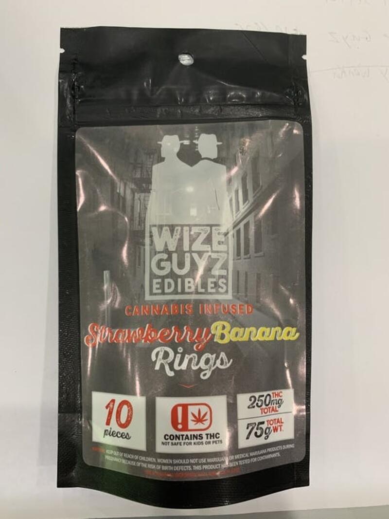 Wize Guys 250MG Gummy Rings
