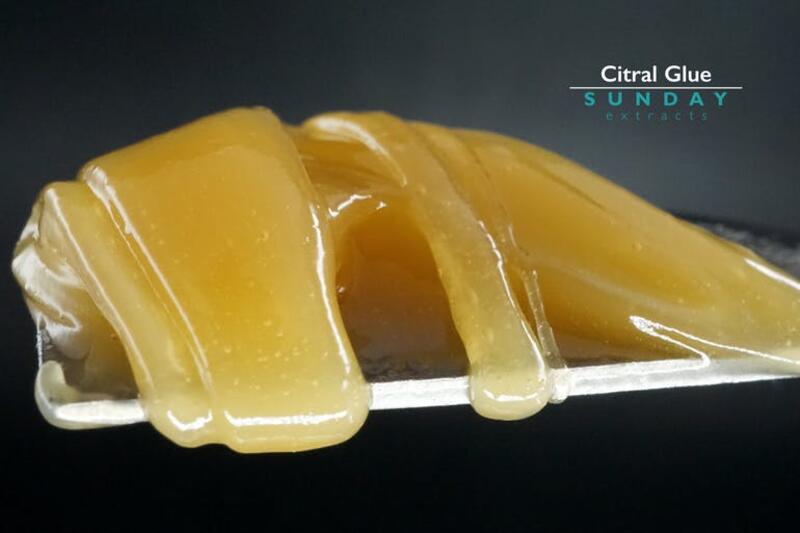 1g Concentrate Cured Resin - Citral Glue