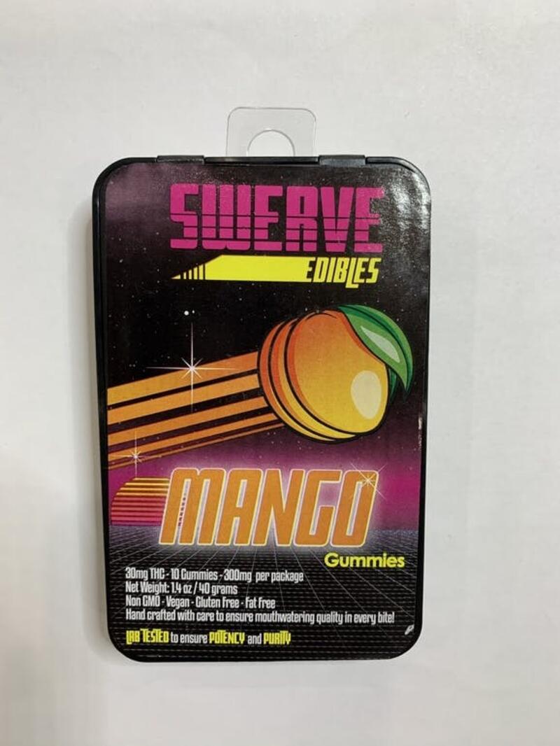 Swerve Edibles 300MG Gummies - Mango