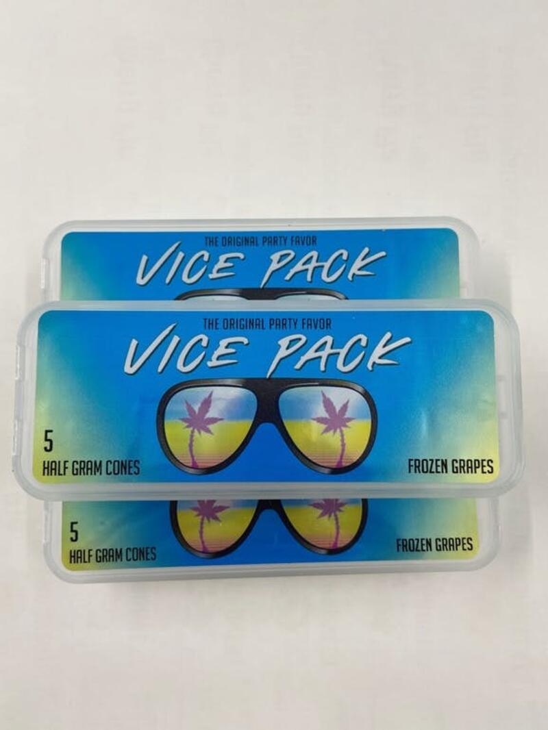 Vice - "Frozen Grapes" .5g Vice Pack 5 Prerolls