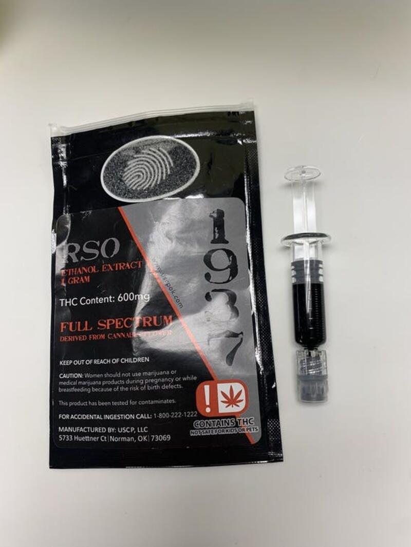1G RSO - Syringe
