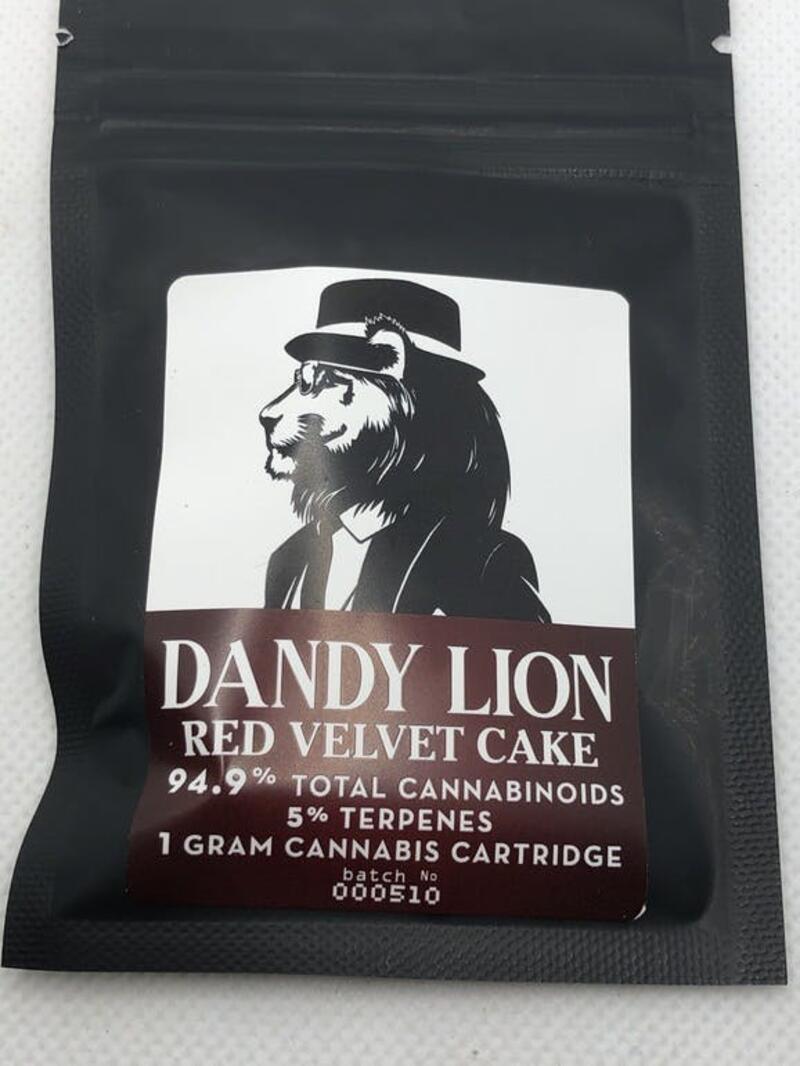 DANDY LION RED VELVET CAKE CART (TAX INCLUDED)