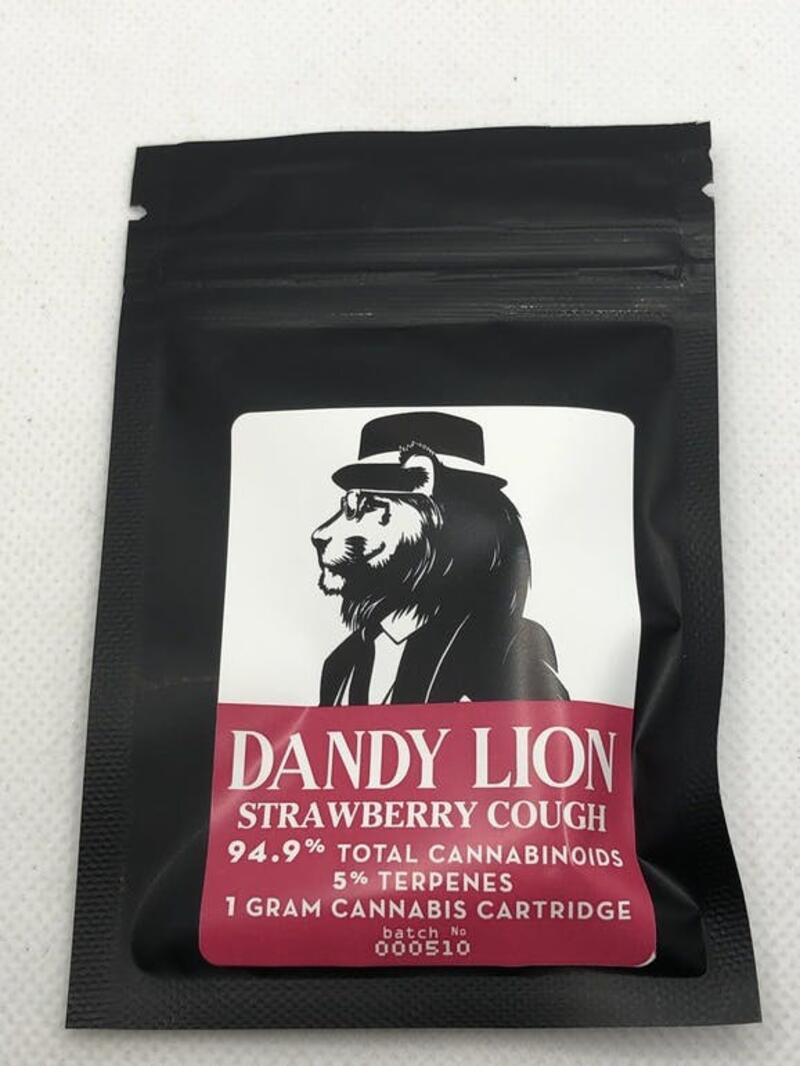 DANDY LION STRAWBERRY COUGH CART (TAX INCLUDED)