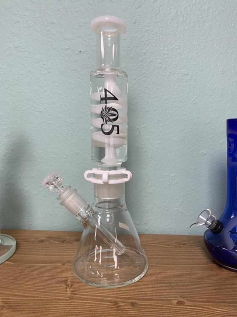 12in Glass Rig with Glycrin