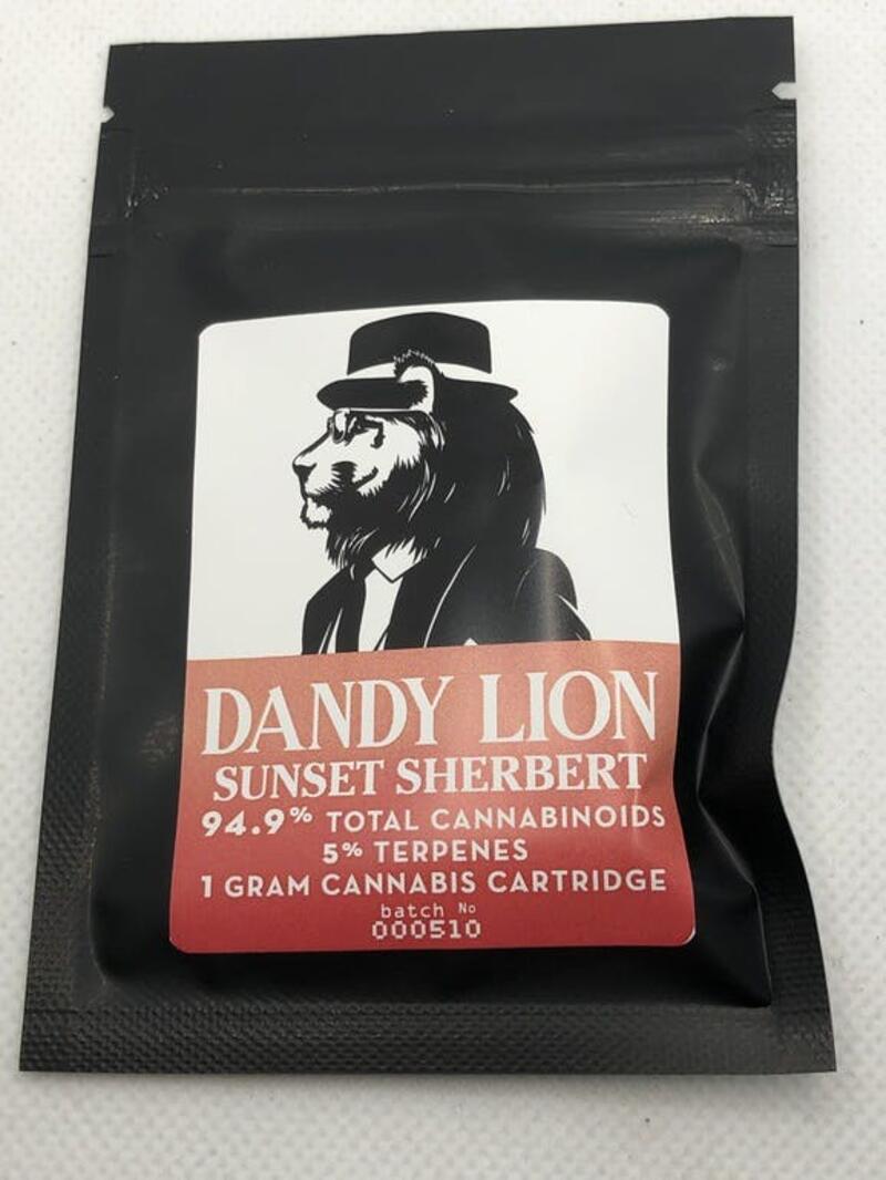 DANDY LION SUNSET SHERBERT CART (TAX INCLUDED)