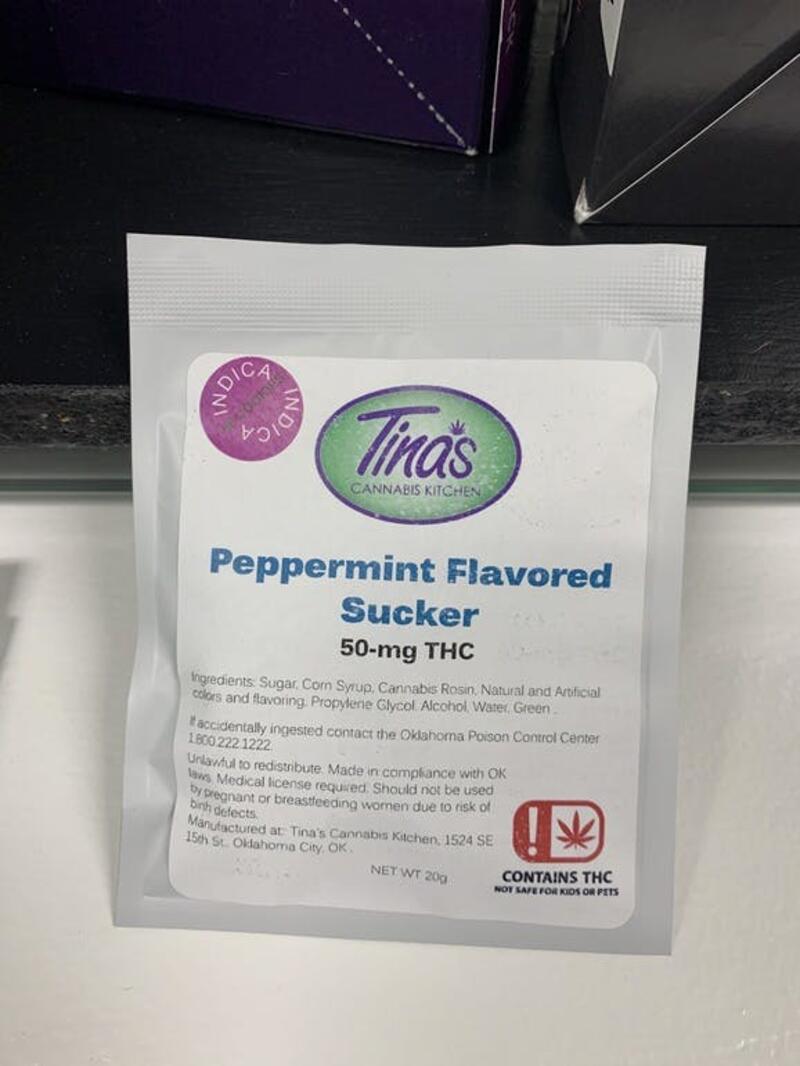 Original Peppermint Sucker 50mg OTD $12
