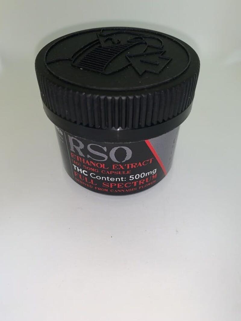 500mg Concentrate - RSO - Capsules