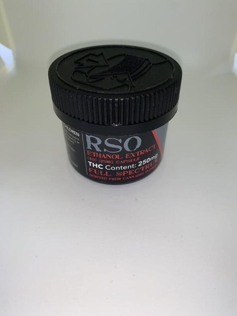 250mg Concentrate - RSO - Capsules