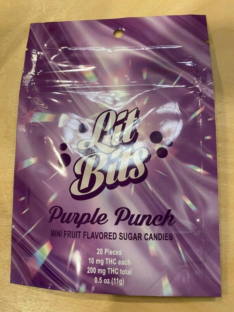 LIT BITS - PURPLE PUNCH (TAX INCLUDED)