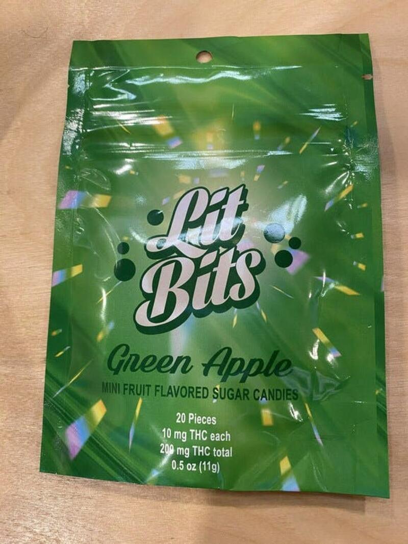 LIT BITS - GREEN APPLE (TAX INCLUDED)