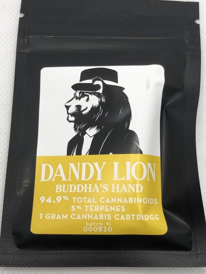DANDY LION BUDDHA'S HAND CART (TAX INCLUDED)