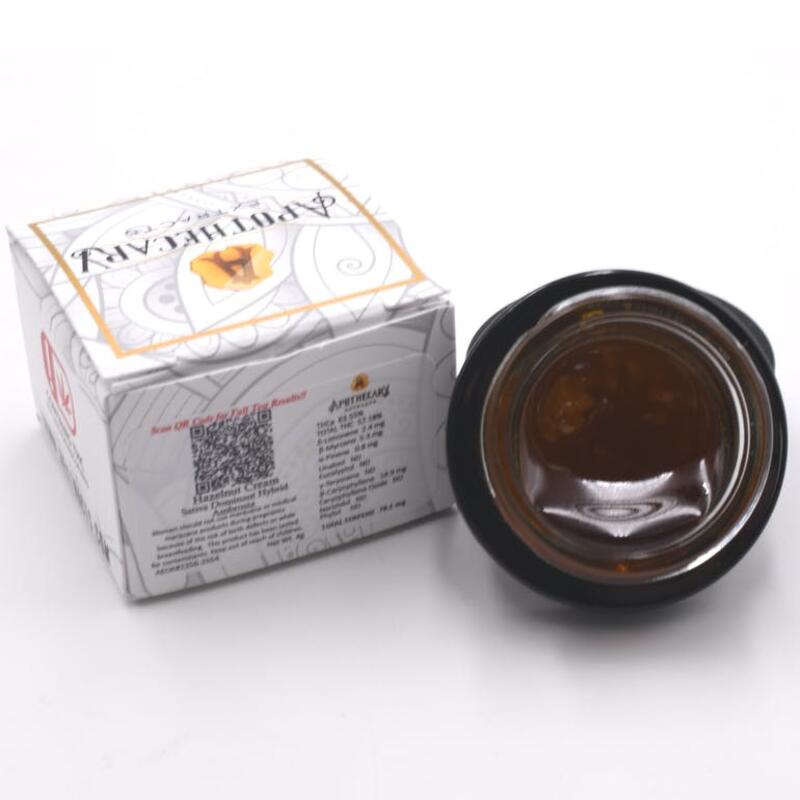 $109.99 4g Hazelnut Cream Ambrosia Apothecary Extracts