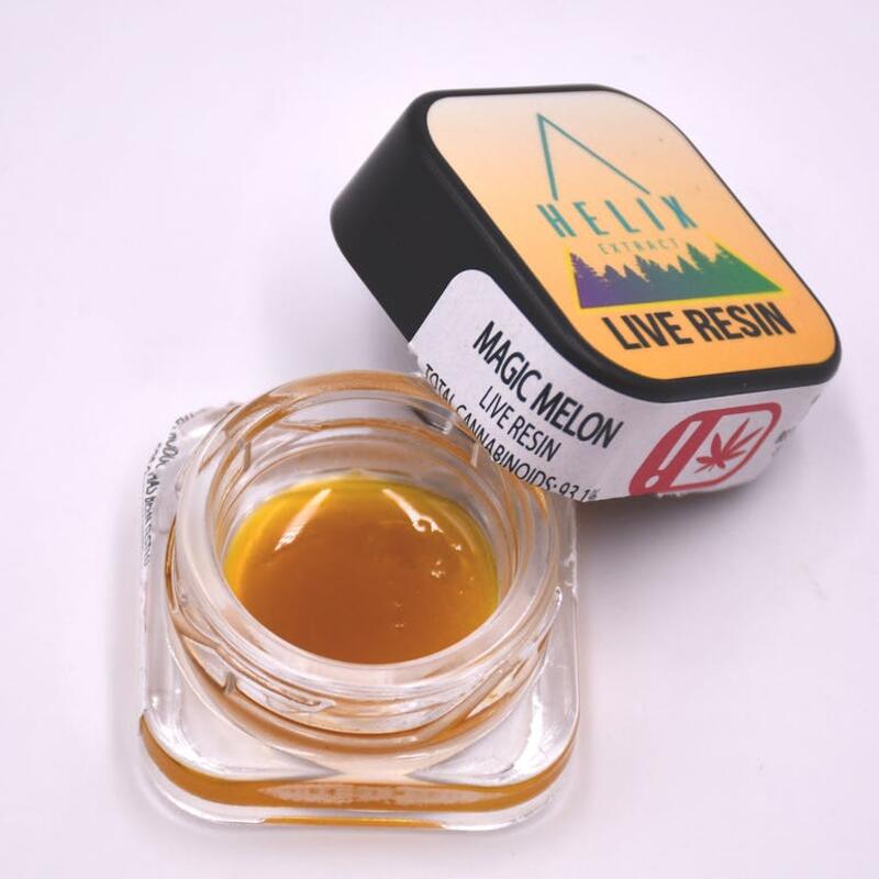 $17.99 1g Magic Melon Live Resin Helix Extracts