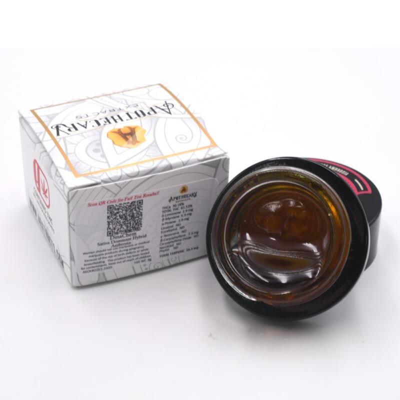 $109.99 4g DinaChem Ambrosia Apothecary Extracts