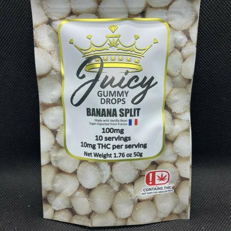 Juicy Gummy - Banana Split 100mg Gummies