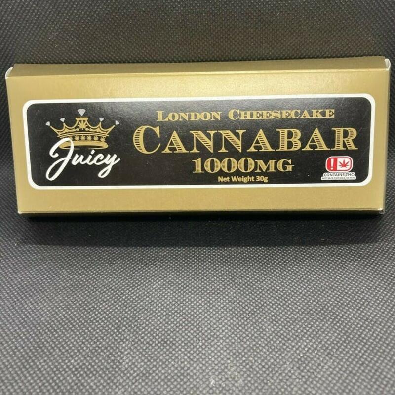 Juicy Cannabar - London Cheesecake 1000mg