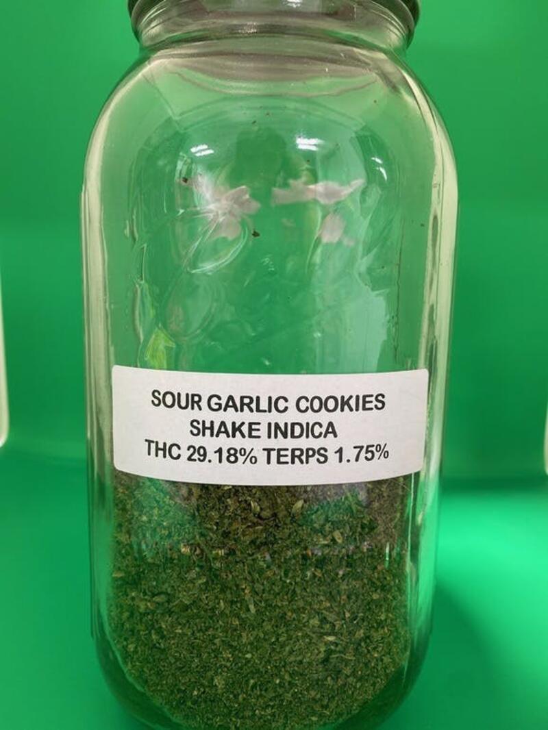 SOUR GARLIC COOKIES SHAKE INDICA TAX NOT INCL