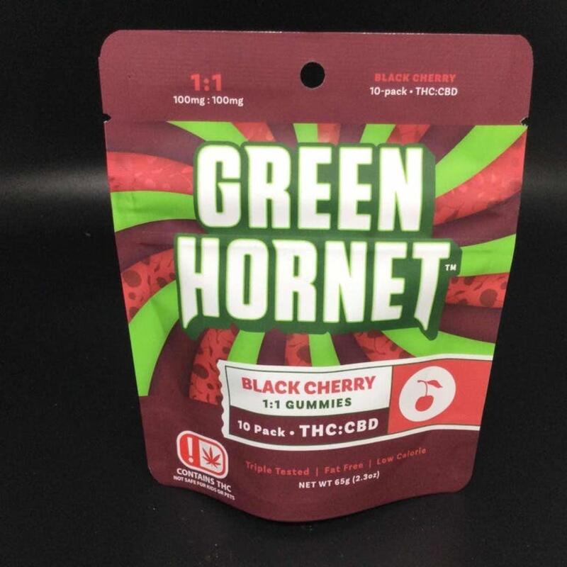 Green Hornet-250mg Black Cherry 1:1