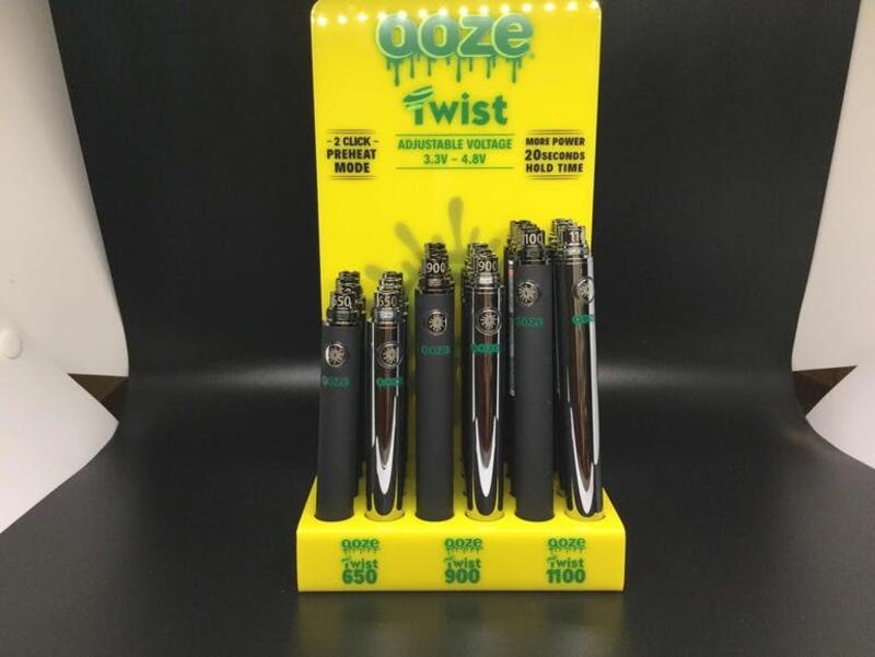 Ooze Twist/Standard (small) Battery Black/Chrome