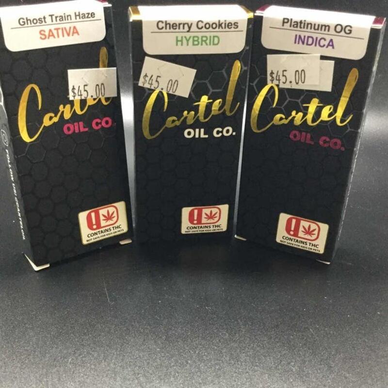 Cartel Oil Carts 1200MG Assorted Flavors