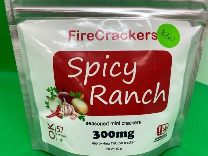 FIRECRACKER SPICY RANCH 300mg BY OK57 EXTRACTS TAX NOT INCL