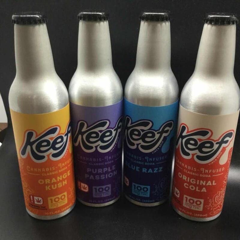 Keef 100mg Classic Soda-Assorted Flavors