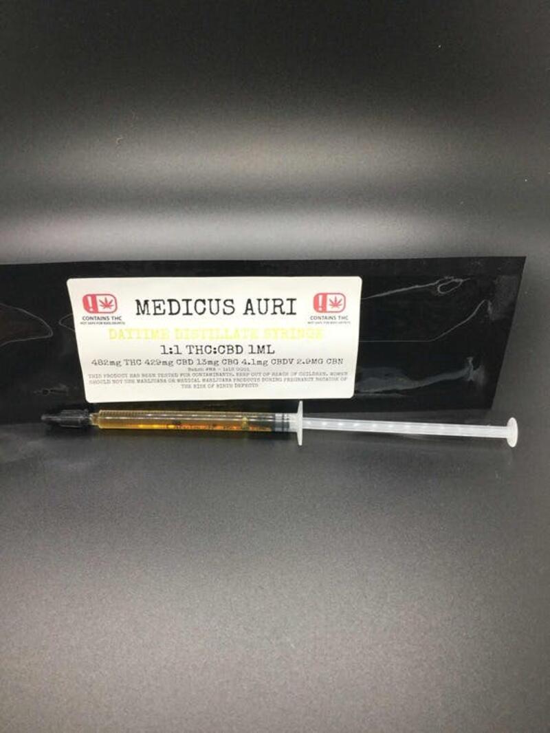 Medicus Auri - Distillate Syringe(DayTime)