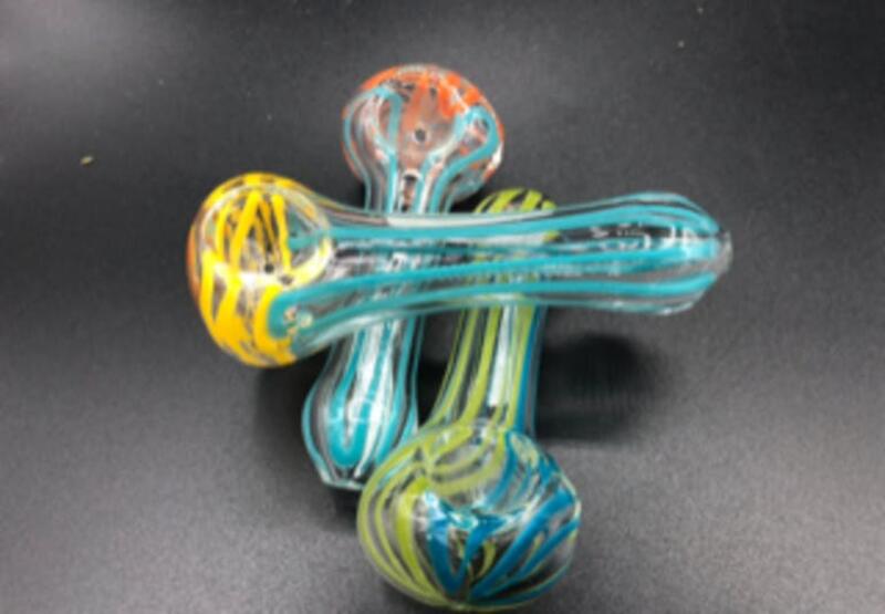 4" GLASS HAND PIPE