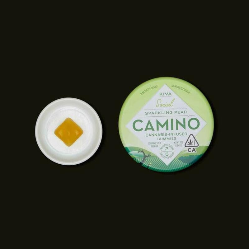 Camino - 3:1 Sparkling Pear Gummies (Social)