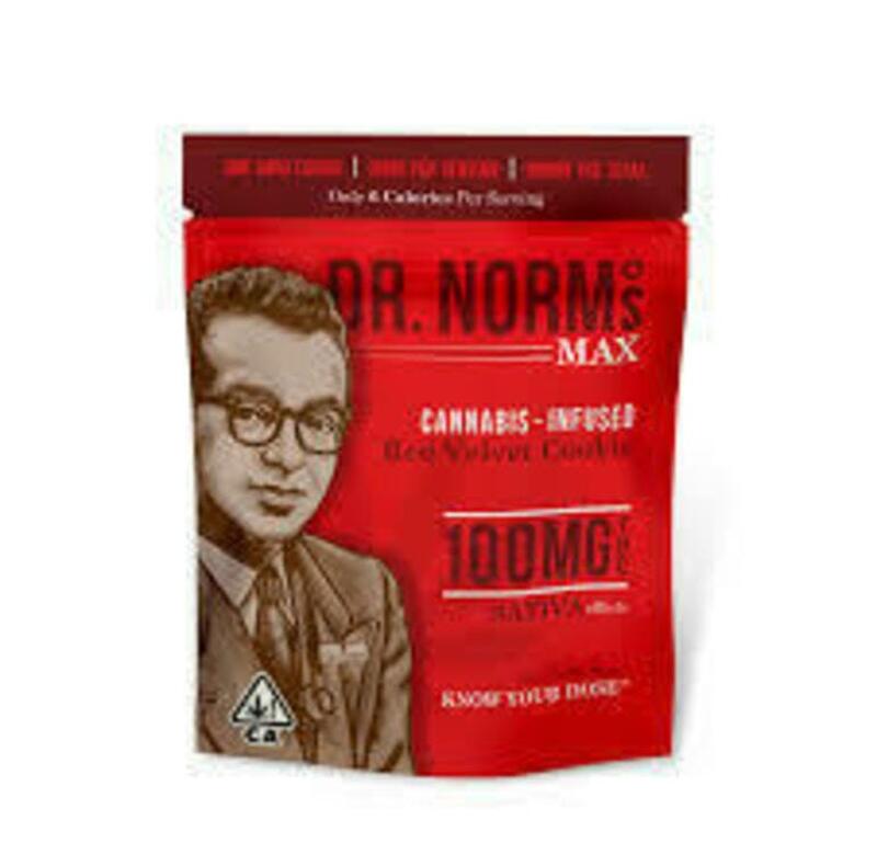 Dr. Norms - Dr Norms MAX Red Velvet Mini Cookie 100mg