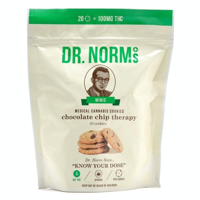 Dr. Norm's | 5mg Choco Chip Therapy (Bag) 100mg Total