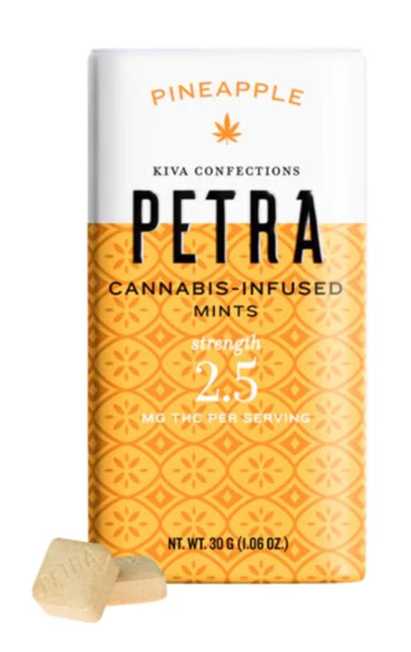 Kiva | Petra Pineapple Mint 100MG