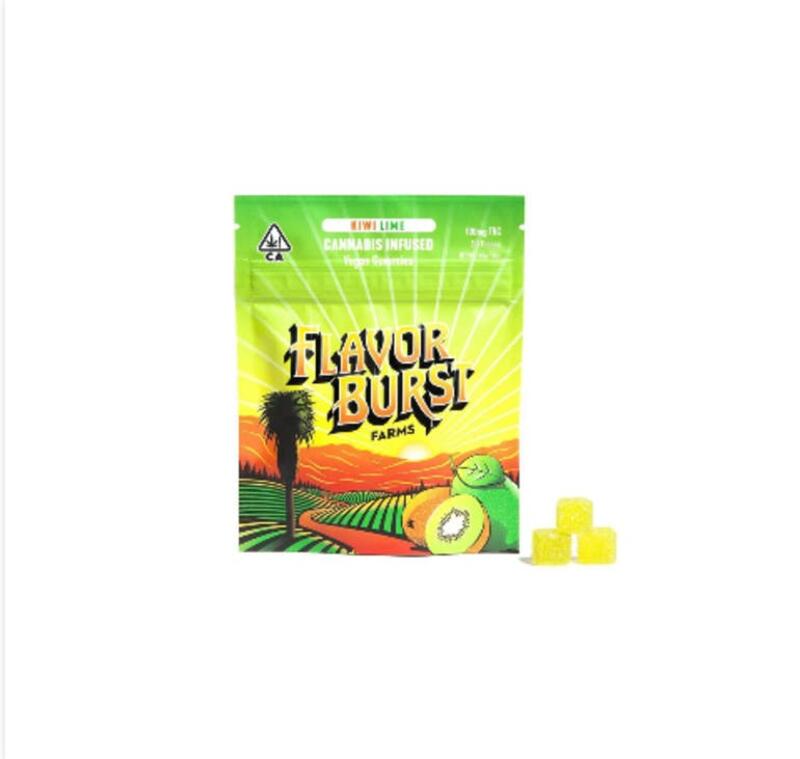 FlavorBurst Kiwi Lime Vegan Gummies