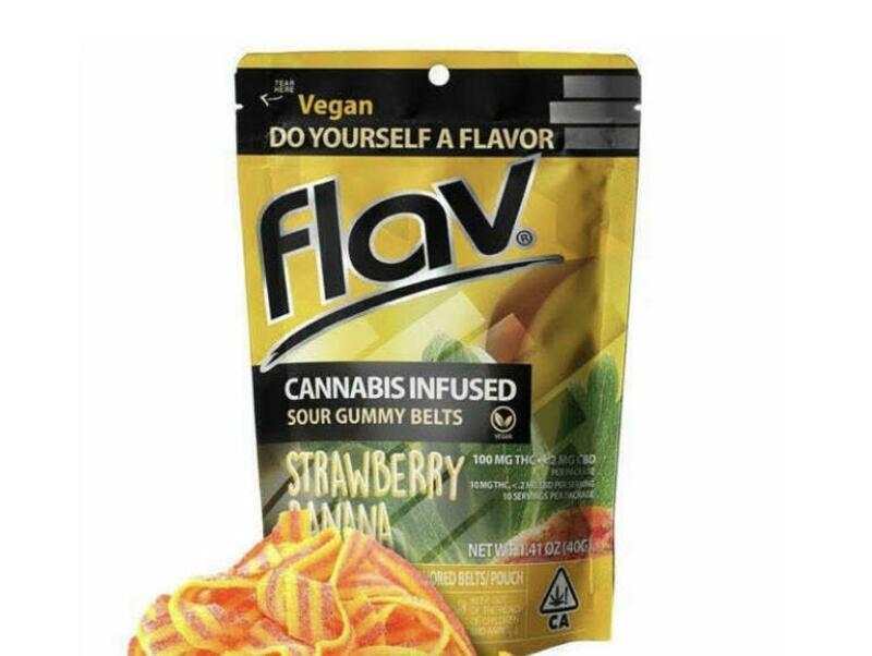 FlavRx - Flav Rx Strawberry Banana Belts Gummies