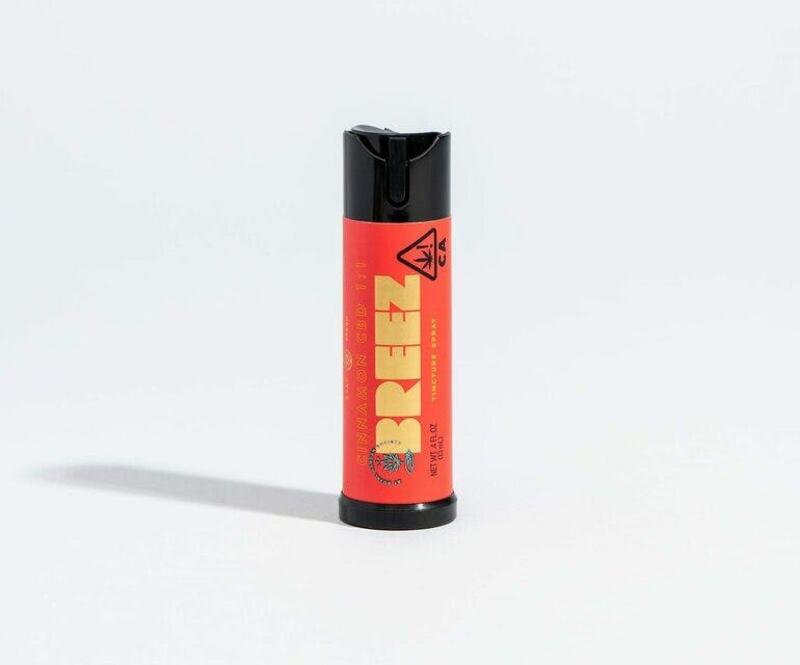 Breez Cinnamon CBD 1:1 Tincture Spray