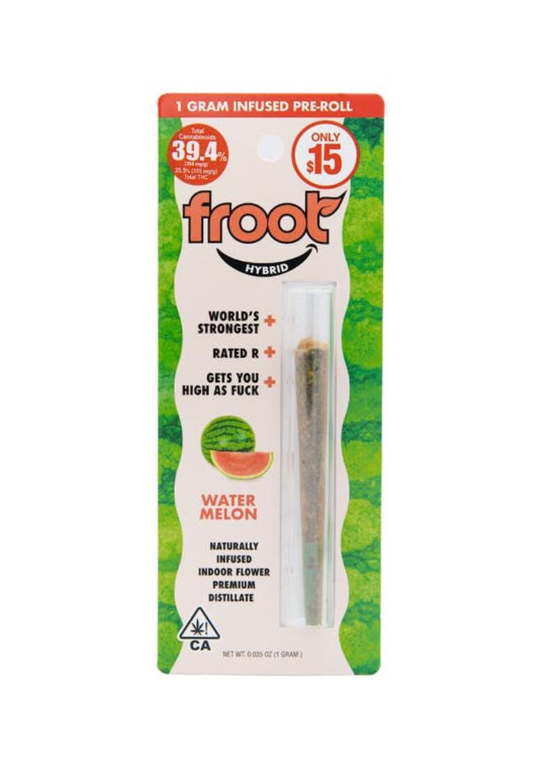Froot Watermelon Infused PreRoll 1g