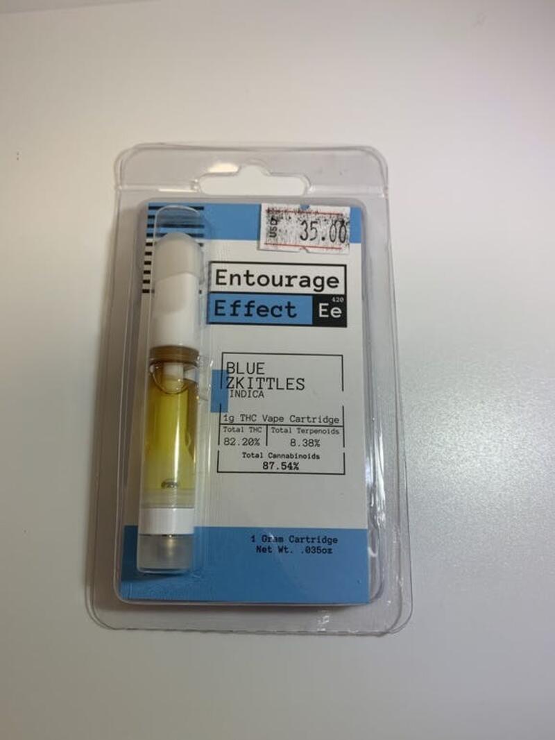 EE Cartridge 1gram - Blue Zkittlez - Indica
