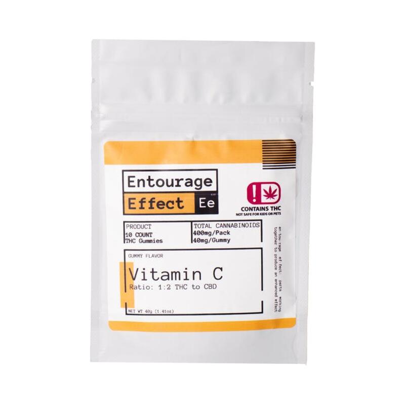 400 mg - Entourage Effect - Vitamin C Gummy 10ct