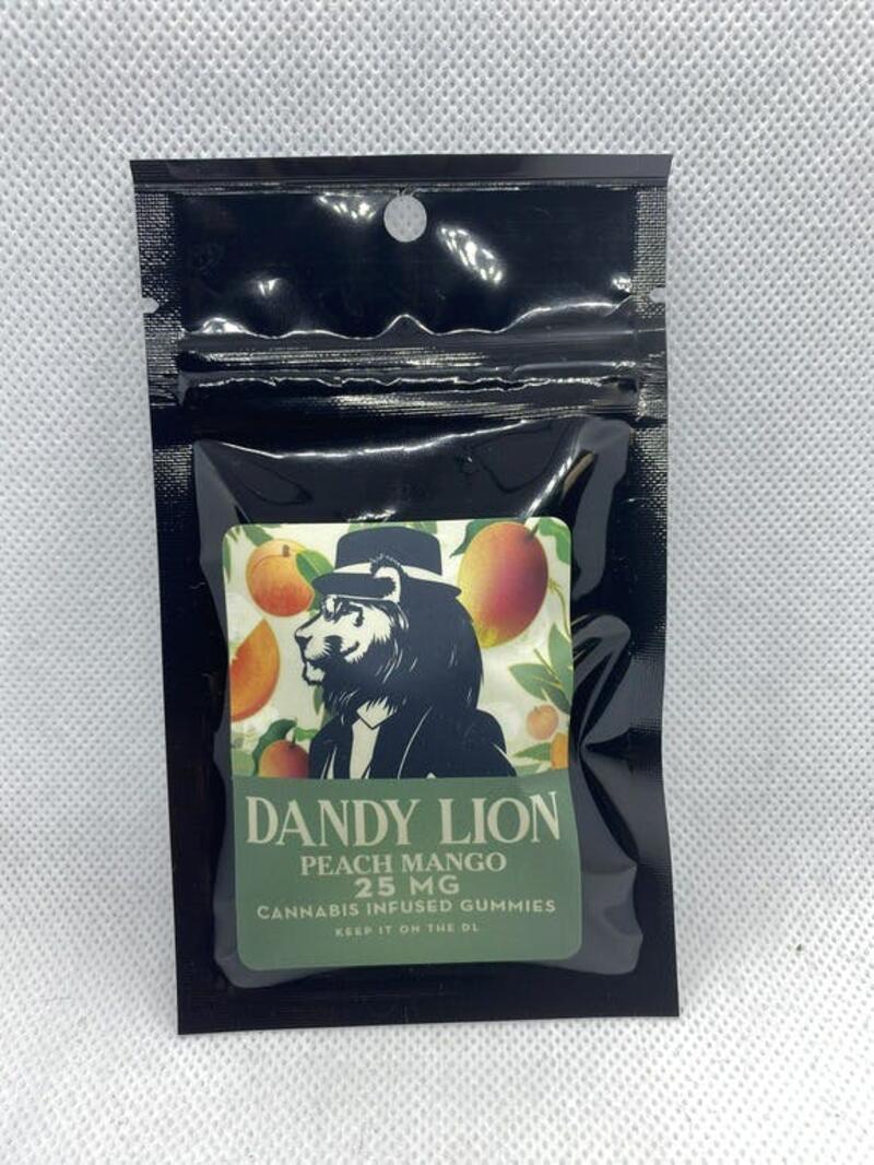 Dandy Lion 25mg Gummies