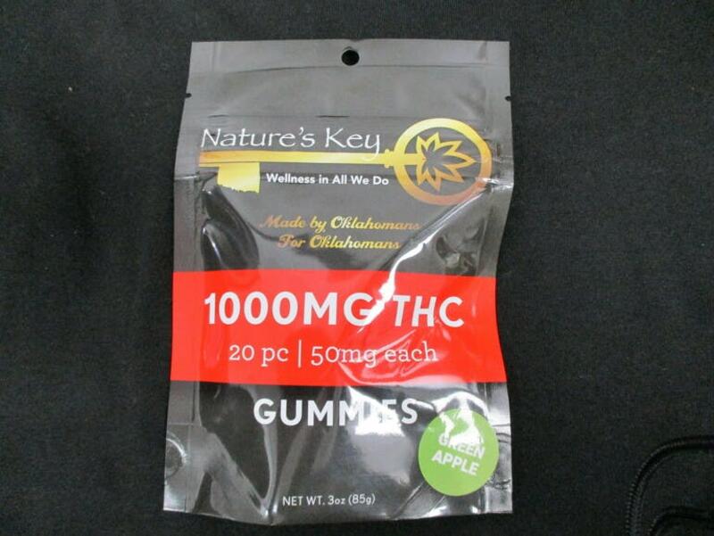 Nature's Key Gummies 1000mg