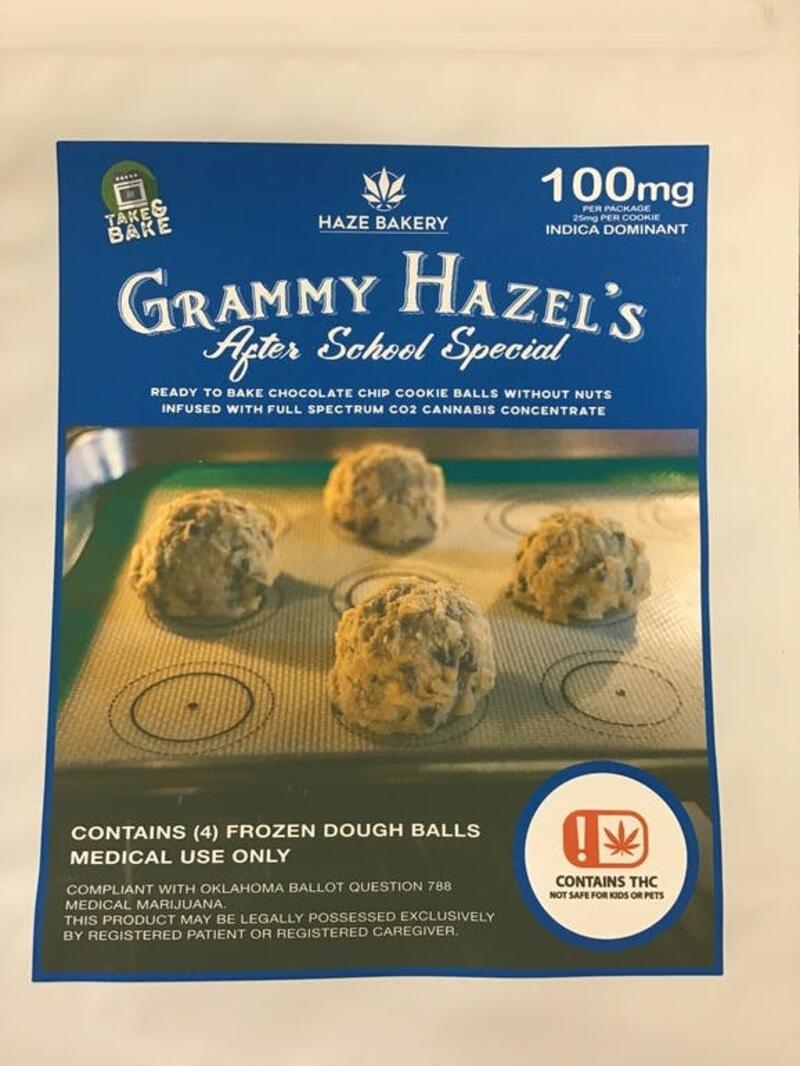 Grammy Hazel’s After School UNBAKED Chocolate Chip Cookie Dough