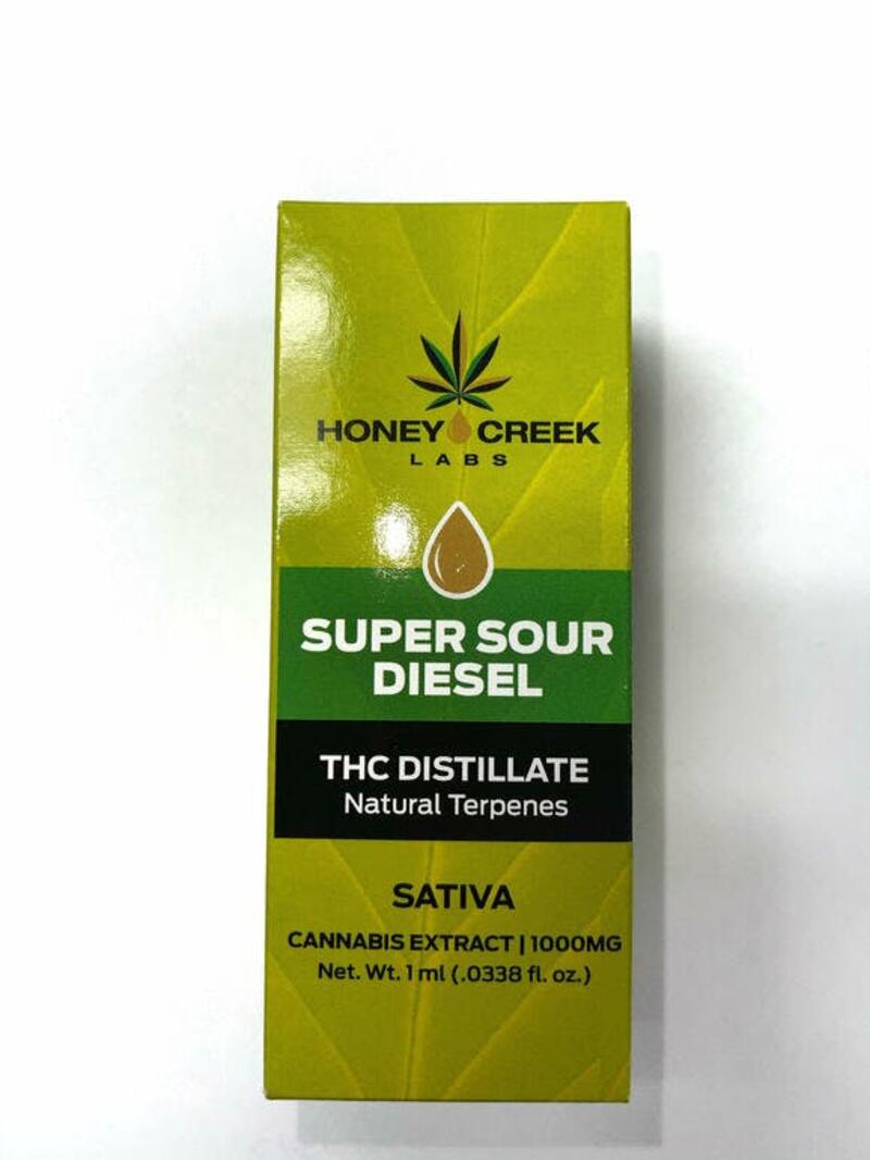 Honey Creek Labs - Super Sour Diesel - 1 Gram Cart