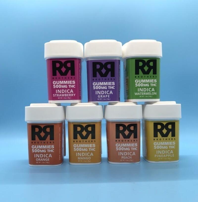 Gummy | R&R | 500mg | Indica | Orange